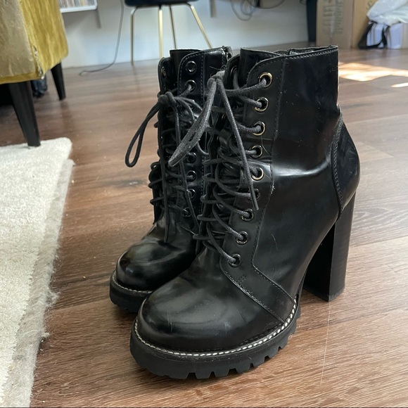 Sam Edelman ‘Legion’ Chunky Heel Boot - Picture 1 of 5